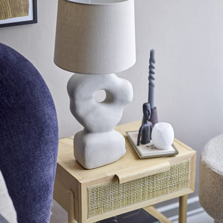 Lampe blanche design originale - Cathy 