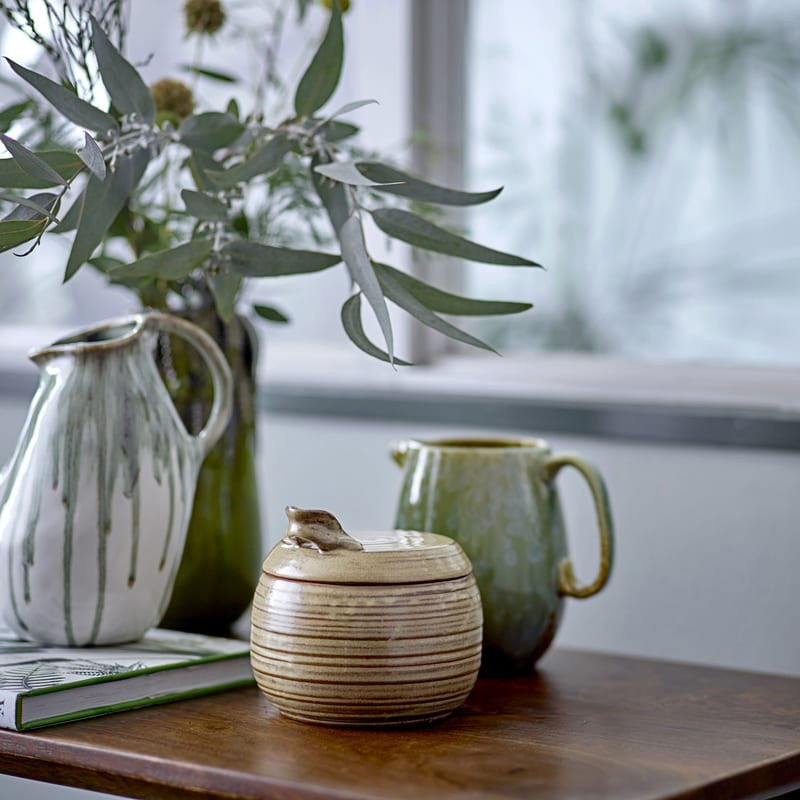Petite console en bois foncé - Rine 