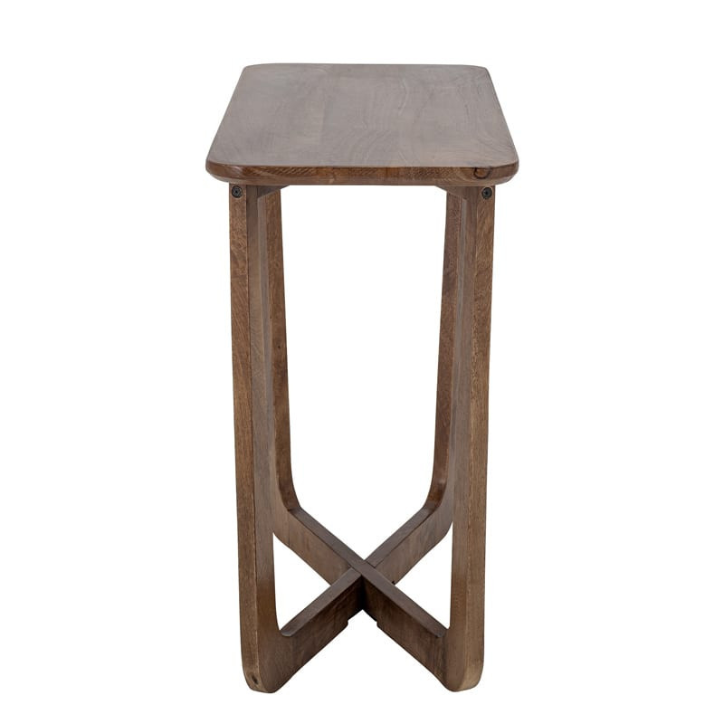 Petite console en bois foncé - Rine 