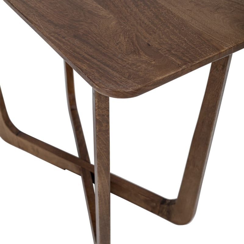 Petite console en bois foncé - Rine 