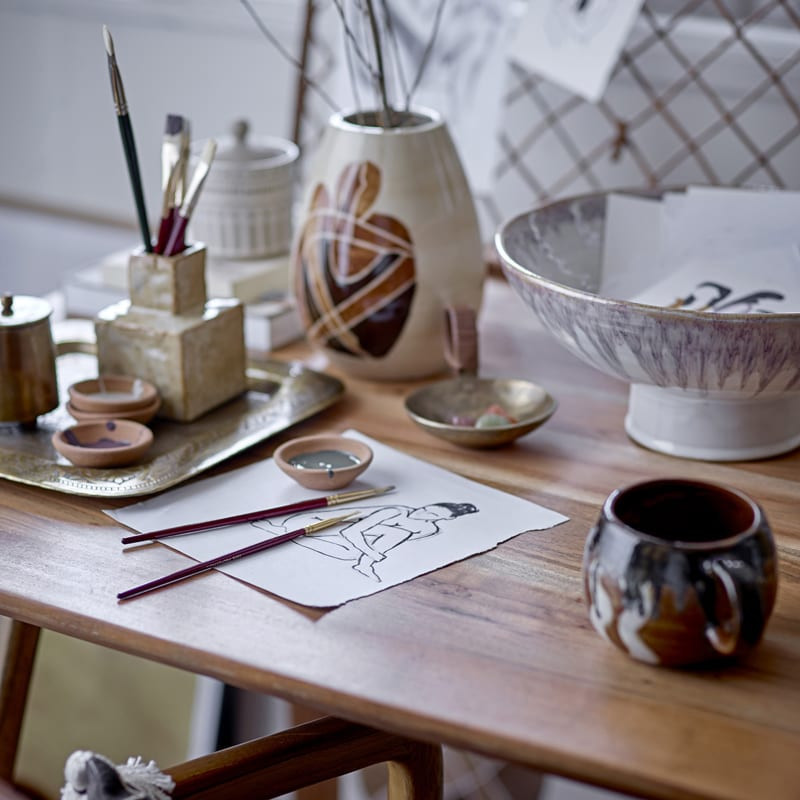 Petite table à manger en bois - Luie 