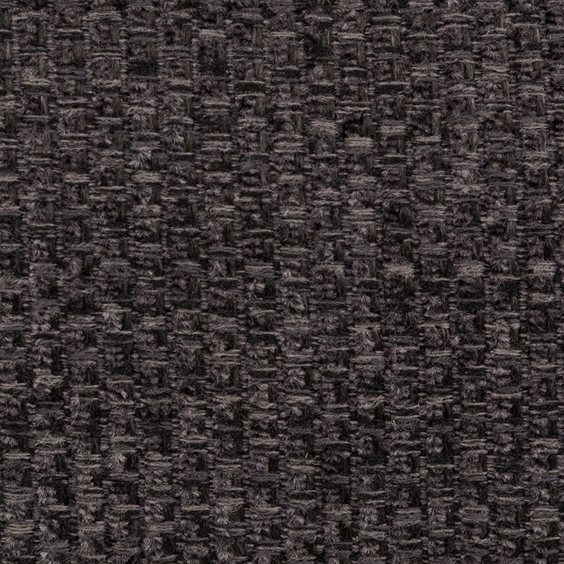 Canapé 3 places en tissu gris anthracite contemporain - Bor 