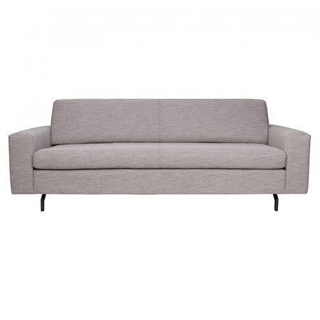 Canapé droit gris clair confortable Jean Zuiver