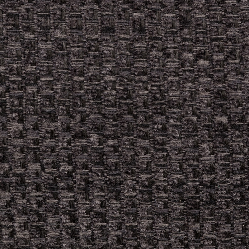 Canapé droit tissu gris anthracite confortable - Jean 