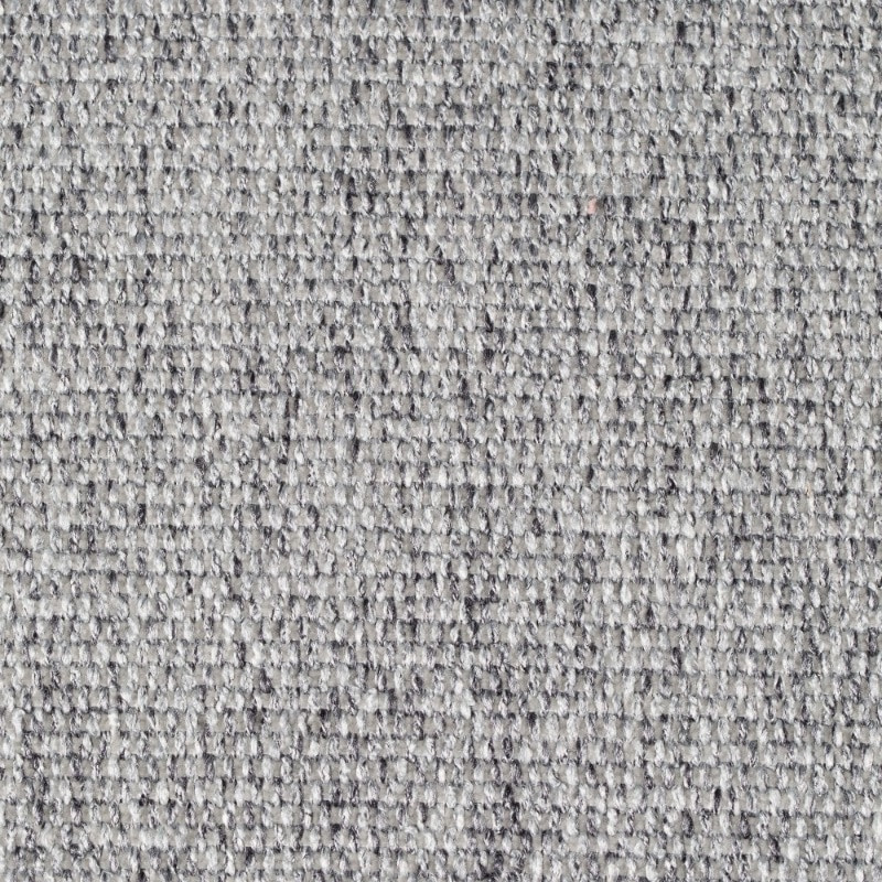 Fauteuil cannage et tissu gris design - Spike 