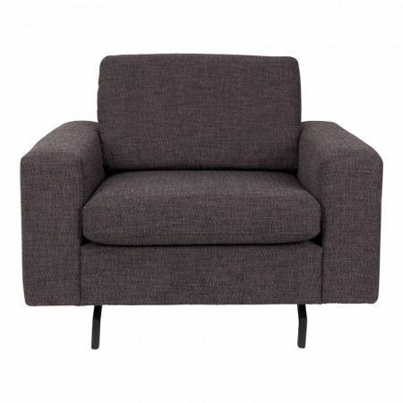 Fauteuil de salon gris anthracite confortable Jean Zuiver