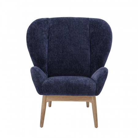 Fauteuil bleu scandinave Bloomingville - Eve