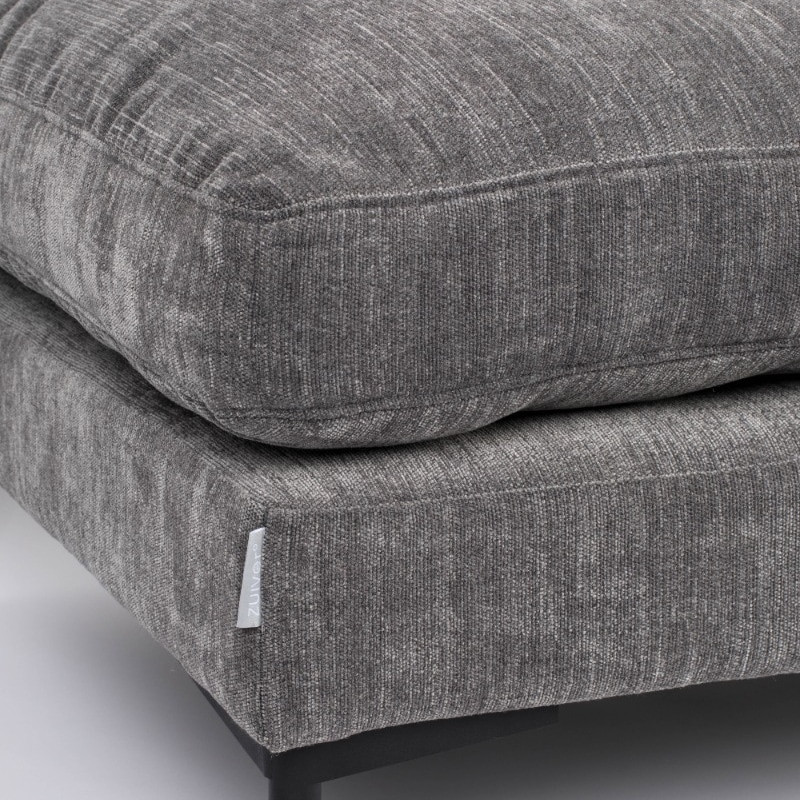 Pouf gris confortable contemporain - Summer 