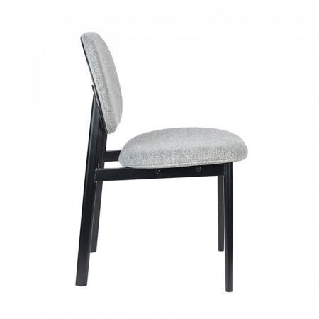 Chaise design tissu gris Zuiver - Spike 
