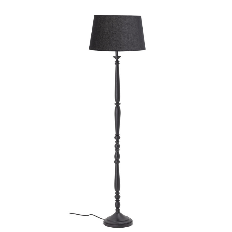 Lampadaire noir style campagne chic - Ganna