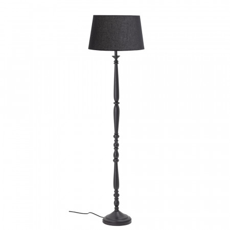 Lampadaire noir style campagne chic - Ganna