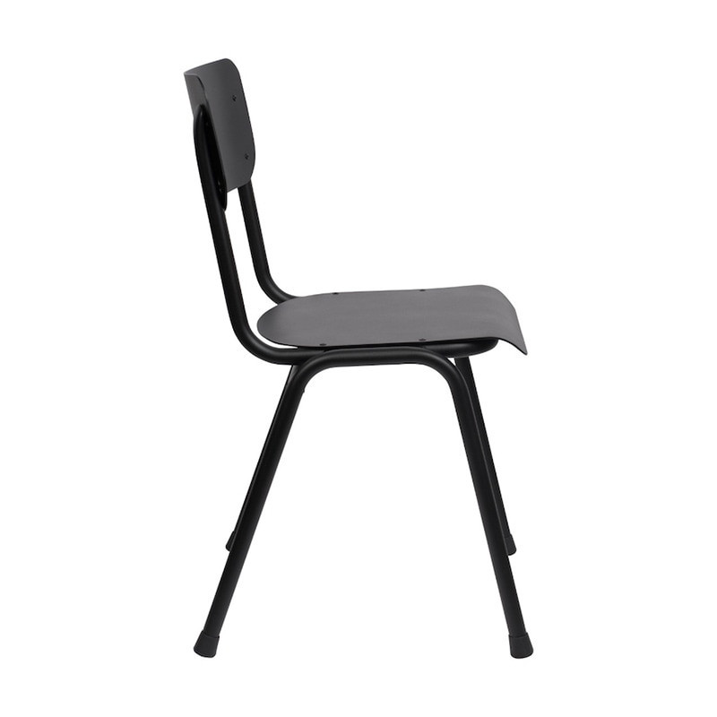 Chaise écolier noir design - Back to School 