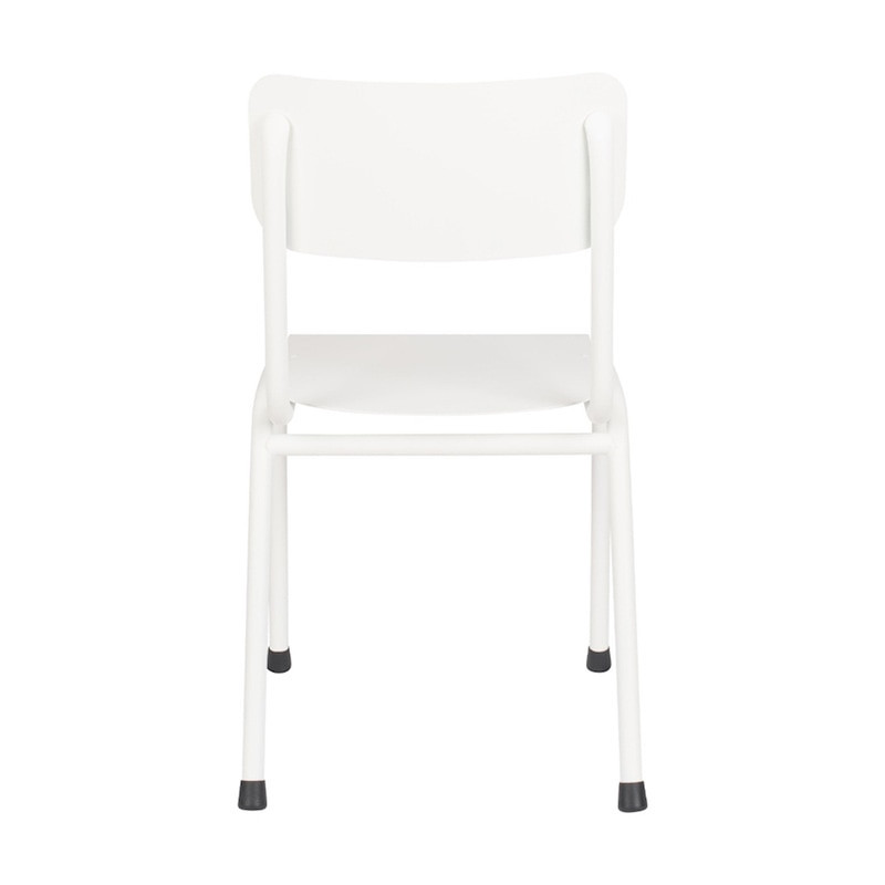 Chaise écolier blanc design - Back to School 