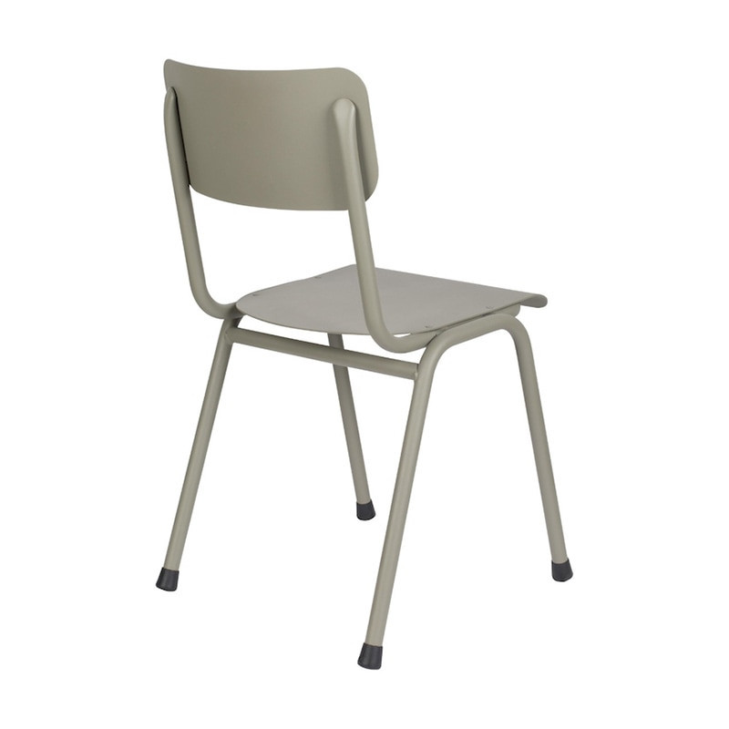 Chaise écolier gris clair design - Back to School 