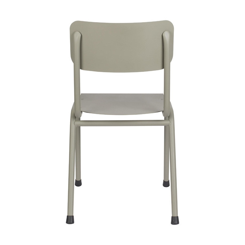 Chaise écolier gris clair design - Back to School 