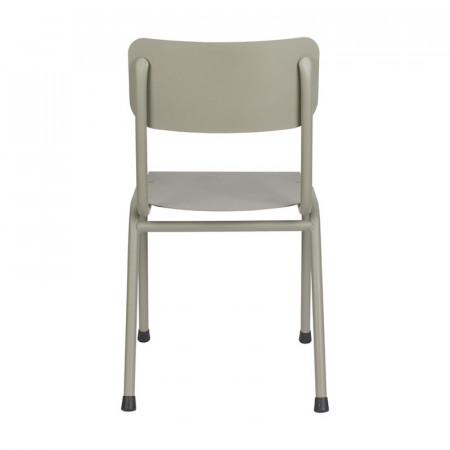 Chaise écolier gris clair design - Back to School 