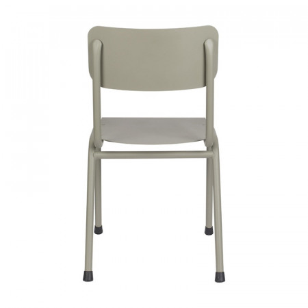 Chaise écolier gris clair design - Back to School 