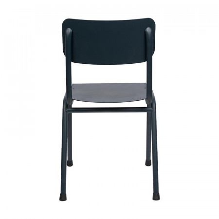 Chaise écolier gris bleu design - Back to School 