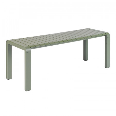 Banc de jardin vert kaki design Vondel Zuiver