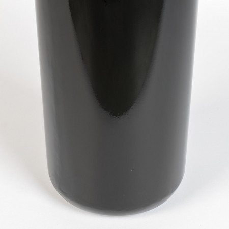 Table d'appoint laquée noire design - Shiny Bomb 