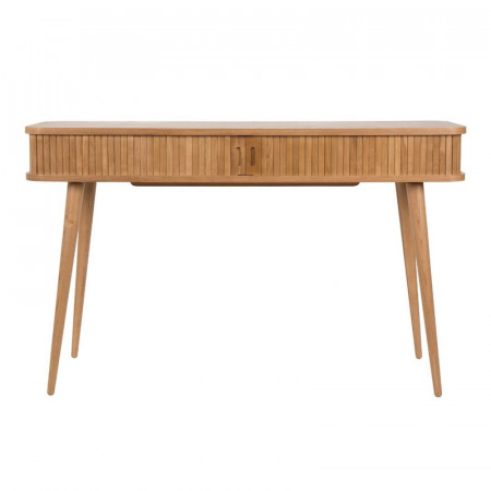 Bureau console bois design avec rangement Barbier Zuiver