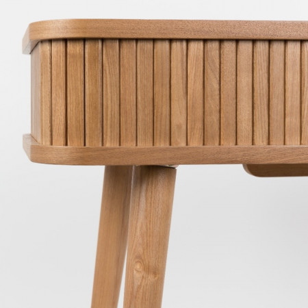 Bureau console en bois design avec rangement - Barbier 