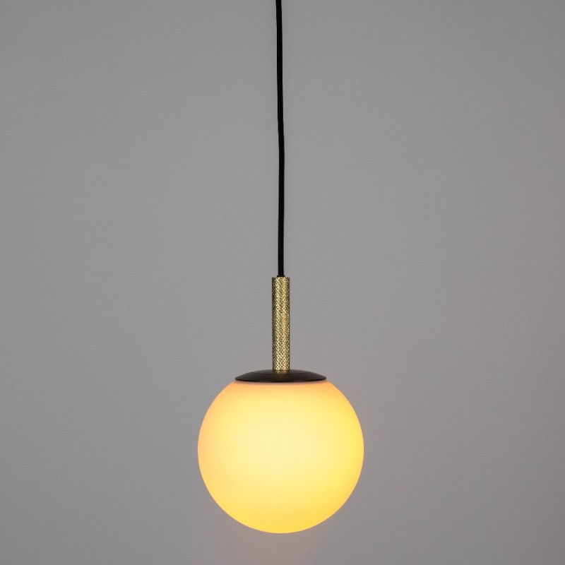 Suspension luminaire design globe blanc - Orion 