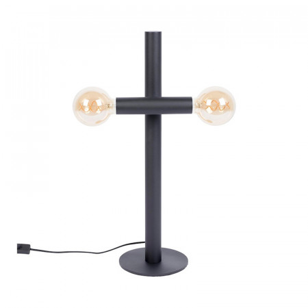 Lampe design noire 2 ampoules Hawk Zuiver