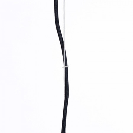Lustre design métal noir 6 ampoules - Hawk 