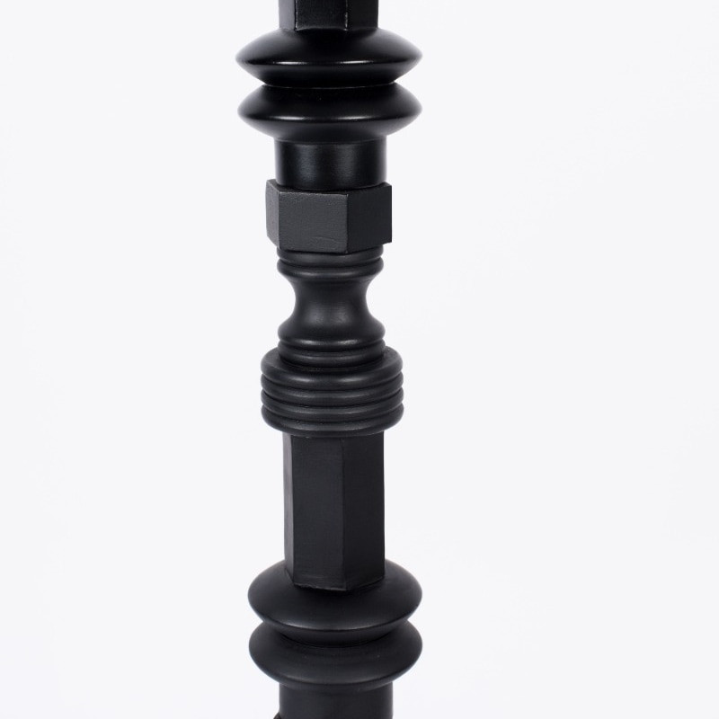 Lampadaire noir et or design - Totem 