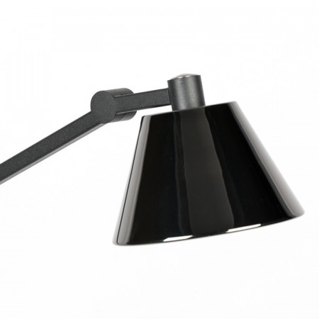 Lampadaire salon noir design en métal Lub Zuiver