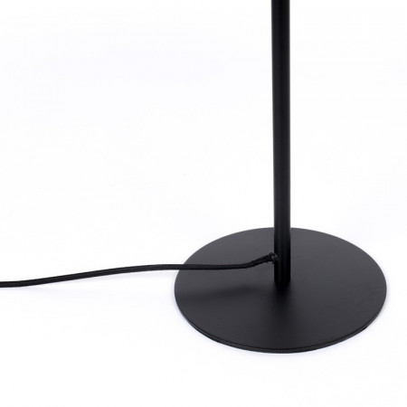 Lampadaire design articulé blanc et métal noir - Skala 
