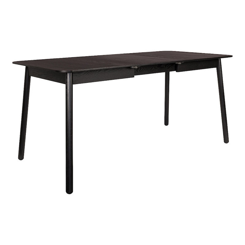 Table extensible noire style scandinave - Glimps  