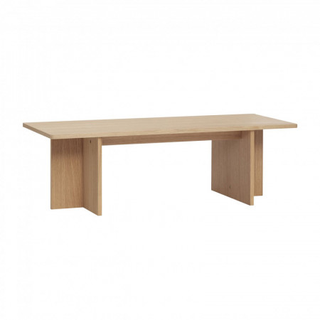 Table basse design en bois rectangulaire - Sine