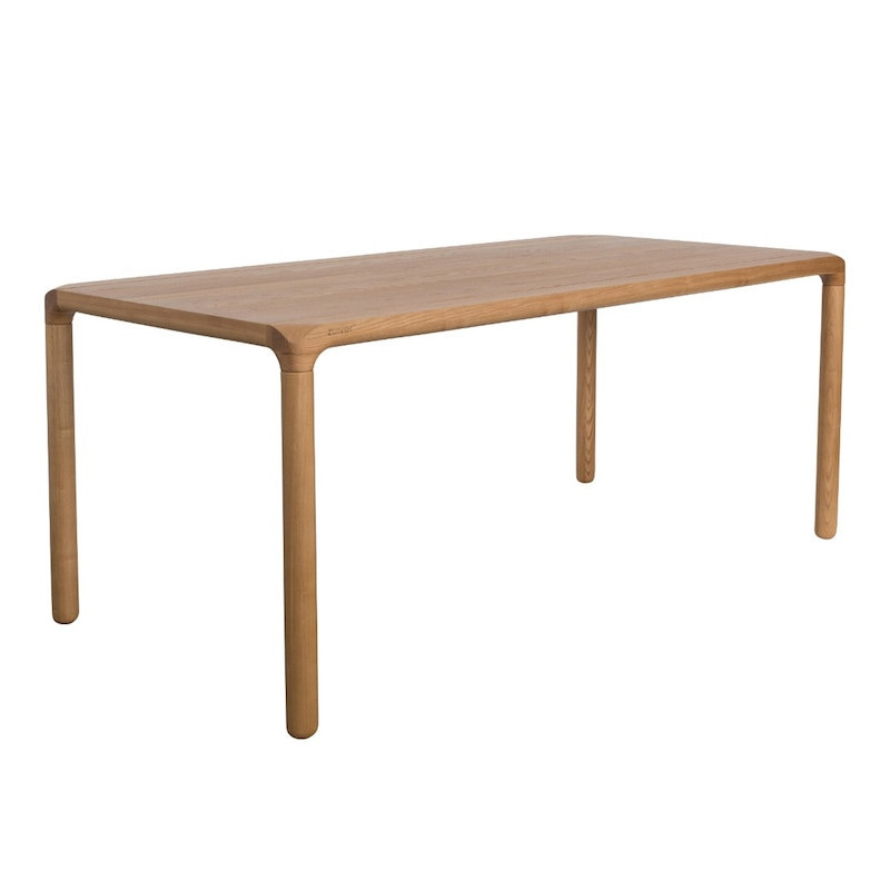 Table en bois contemporaine Storm Zuiver