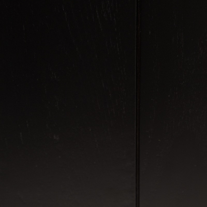 Table salle à manger contemporaine noire - Storm 