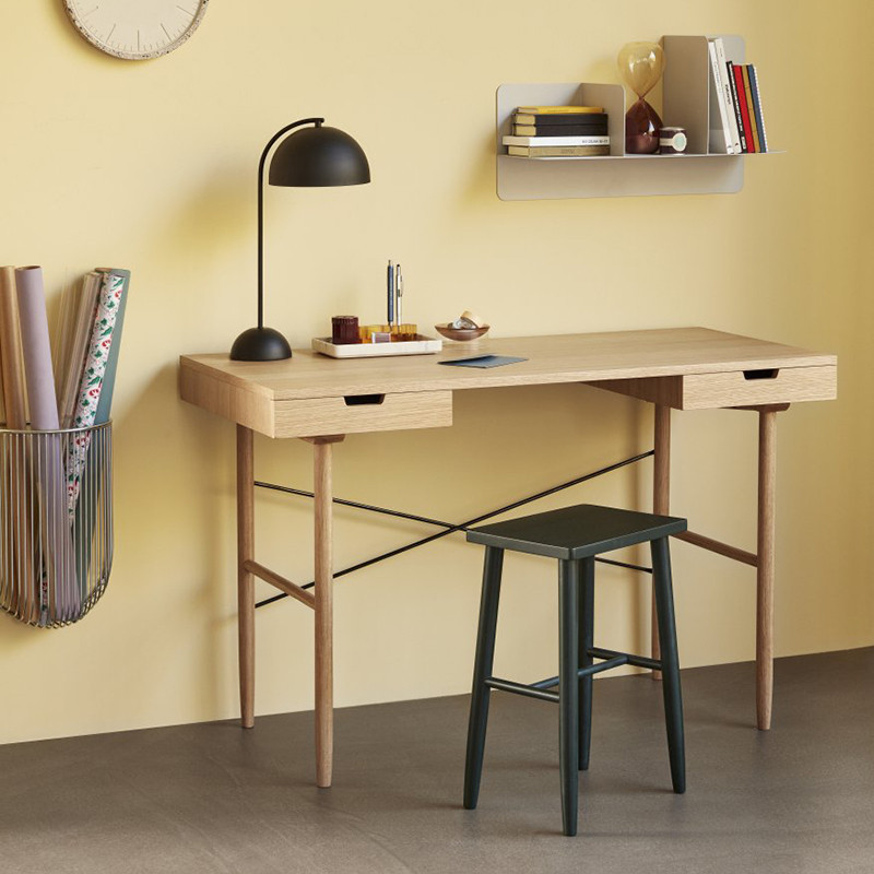 Bureau design scandinave en bois Hubsch - Sine