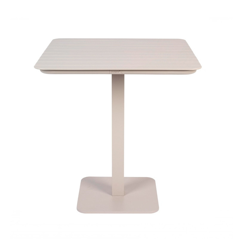 Petite table de jardin métal blanc Vondel Zuiver