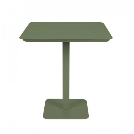 Table bistrot aluminium vert kaki Vondel Zuiver