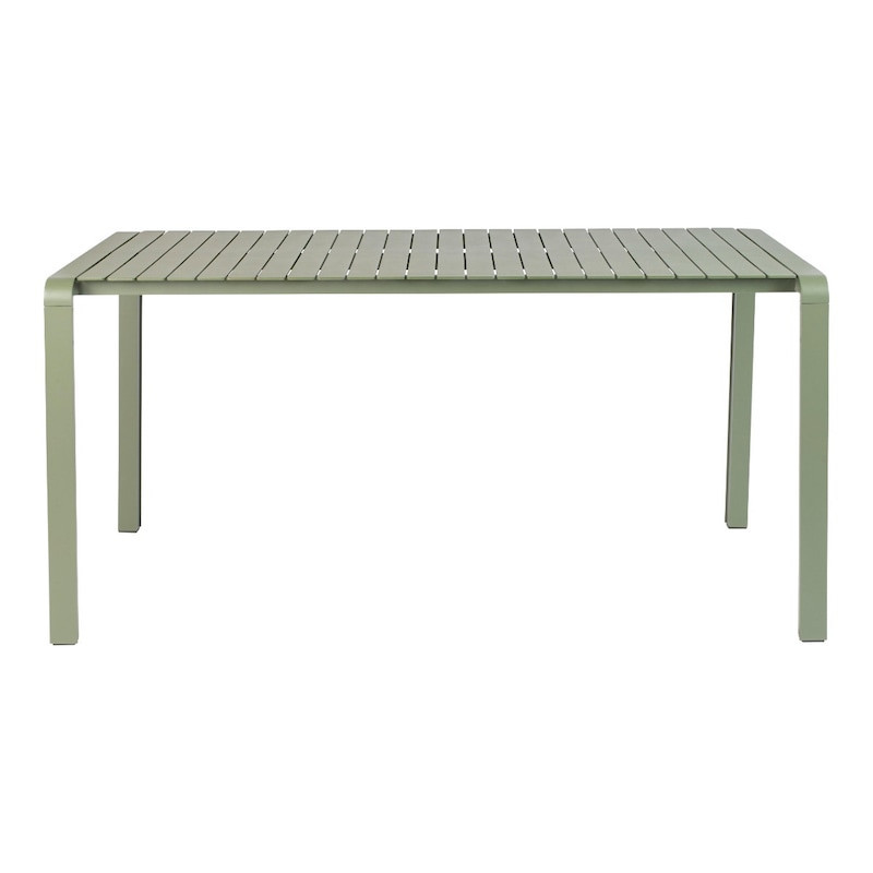 Table extérieur en métal vert kaki - Vondel 