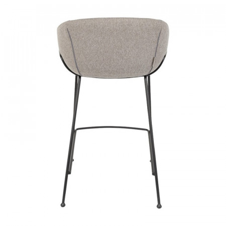 Tabouret de bar gris design confortable - Feston 