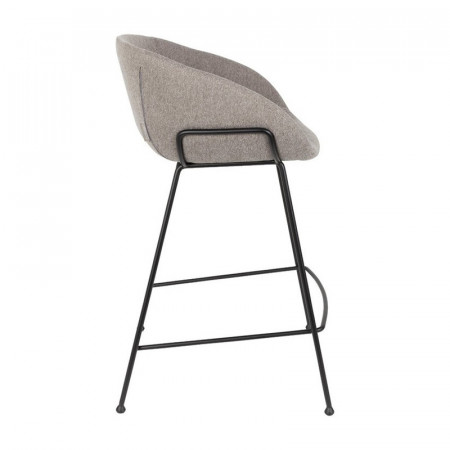 Tabouret de bar gris design confortable - Feston 