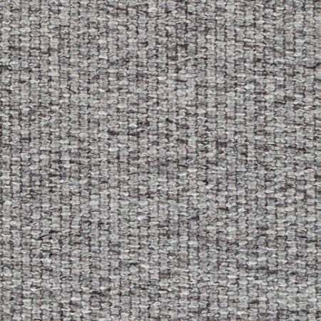 Tabouret de bar tissu gris et pieds métal noir - Spike 