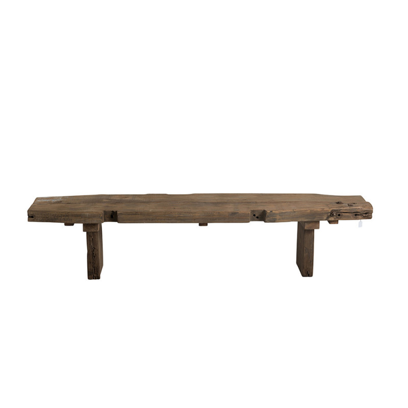 Banc salle à manger en bois recyclé - Bidi Banc salle à manger en bois recyclé - Bidi