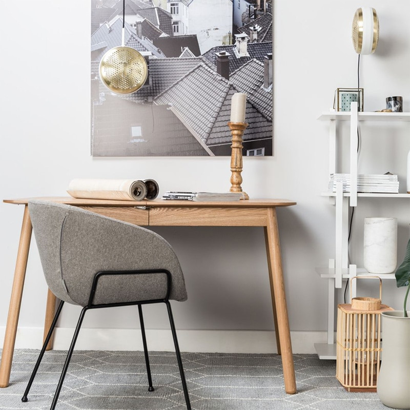 Table scandinave extensible en bois - Glimps