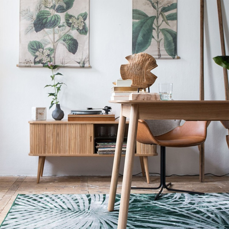 Table scandinave extensible en bois - Glimps