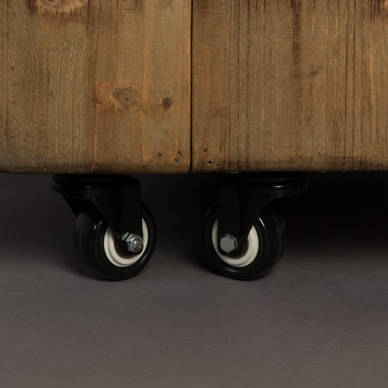 Meuble bar à roulettes - Gino 