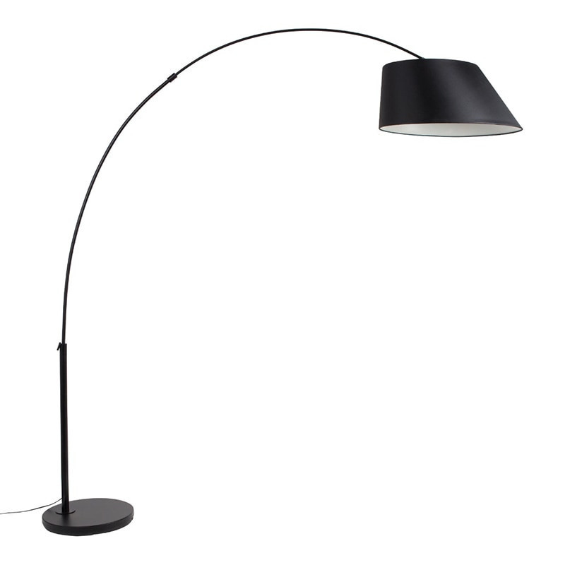 Lampadaire arc noir design - Arc 