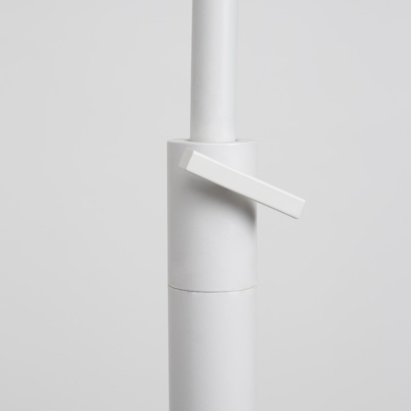 Lampadaire arc blanc design - Arc 