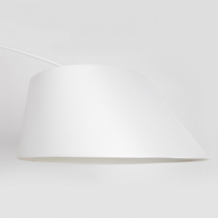 Lampadaire arc blanc design - Arc 